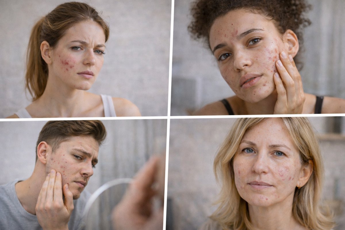 Unreine Haut als weit verbreitetes Hautbild