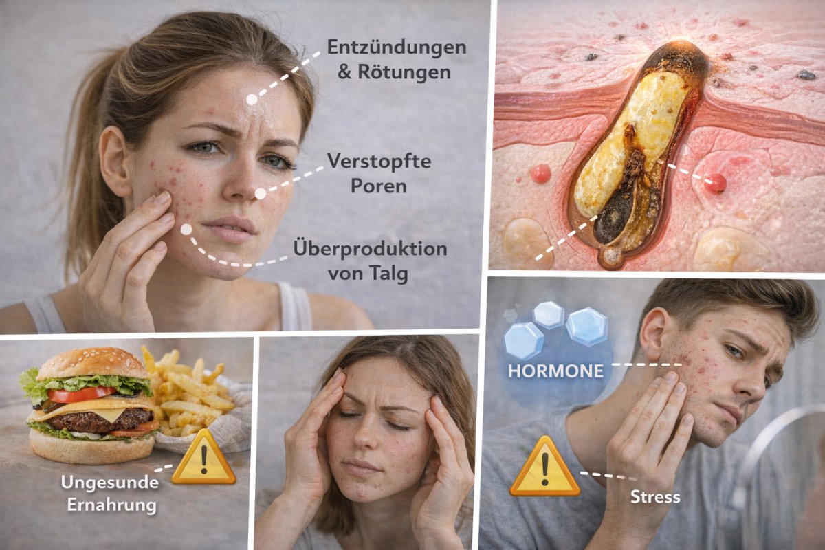 Unreine Haut bei Erwachsenen verstehen