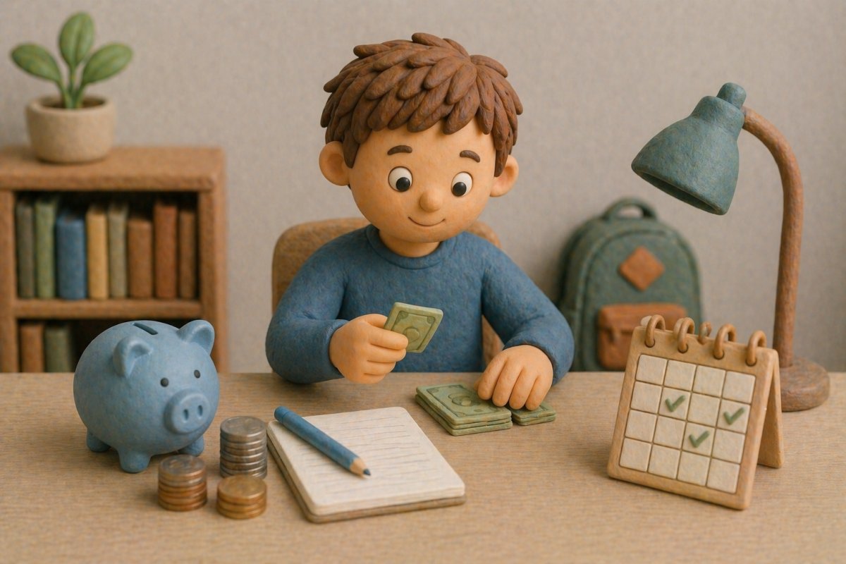 Warum &auml;ltere Kinder besser mit monatlichem Taschengeld umgehen lernen