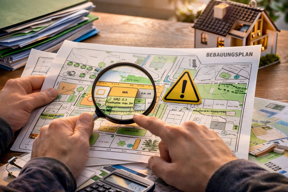 Warum der Bebauungsplan genau gepr&uuml;ft werden sollte