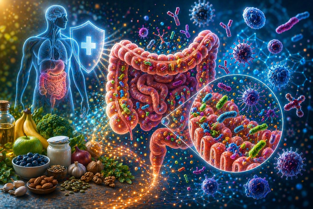 Warum der Darm das Immunsystem beeinflusst