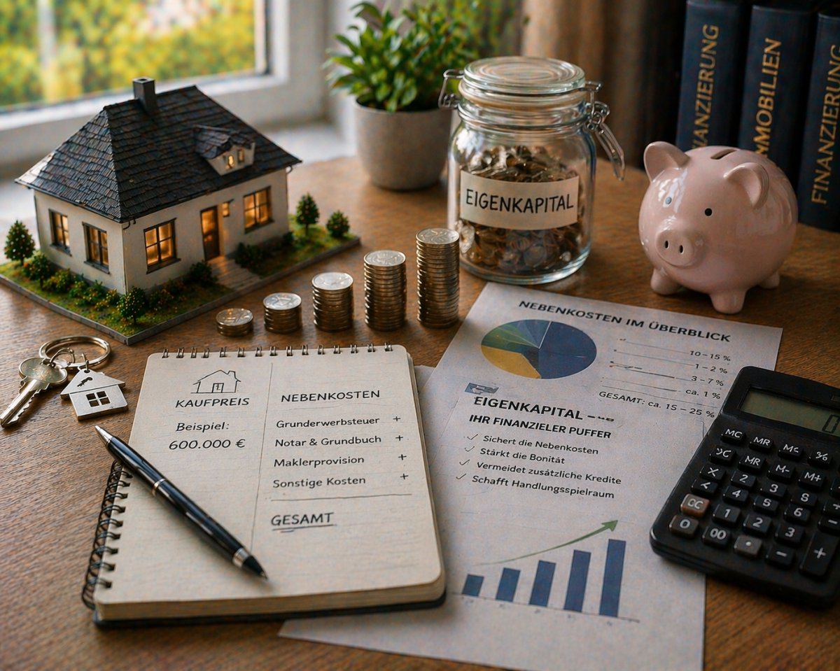 Warum Eigenkapital f&uuml;r Nebenkosten besonders wichtig ist
