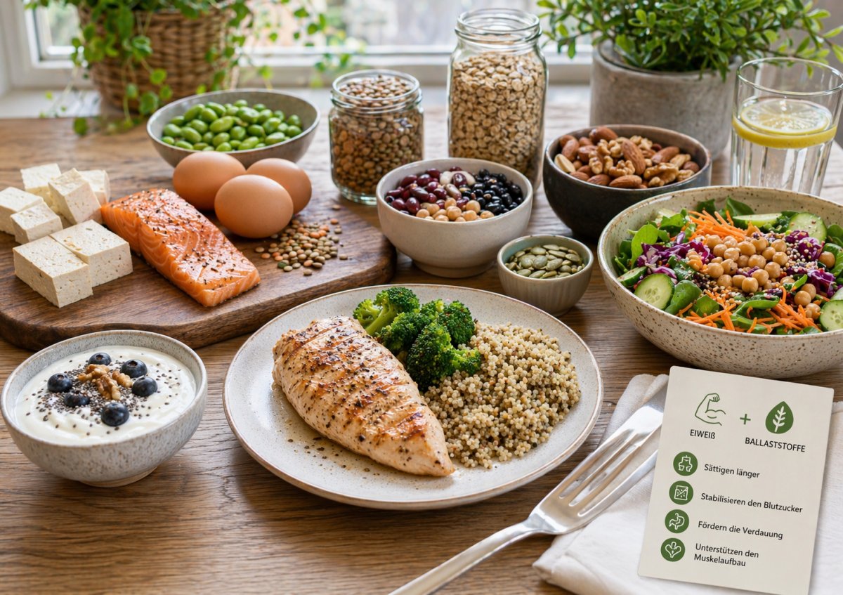 Warum Eiweiß und Ballaststoffe so wichtig sind Warum Eiweiß und Ballaststoffe so wichtig sind