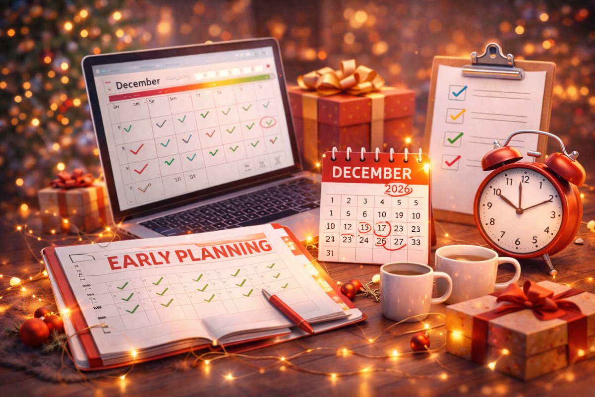 Warum fr&uuml;hzeitige Planung vor Weihnachten wichtig ist