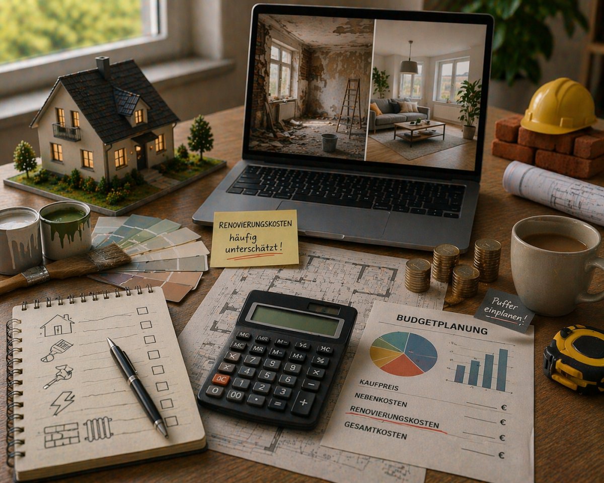 Warum Renovierungskosten h&auml;ufig untersch&auml;tzt werden
