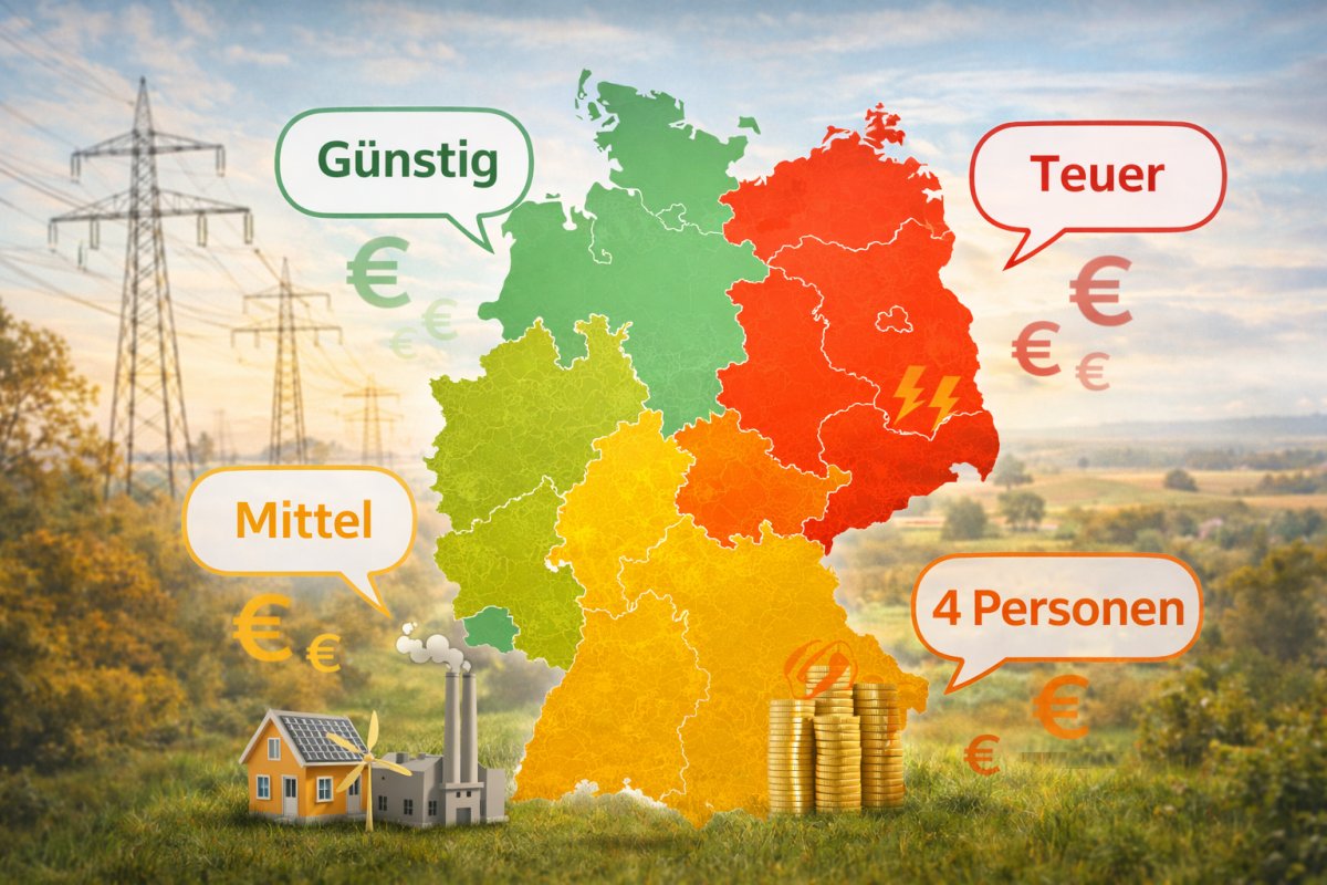 Warum Strompreise in Deutschland regional unterschiedlich sind