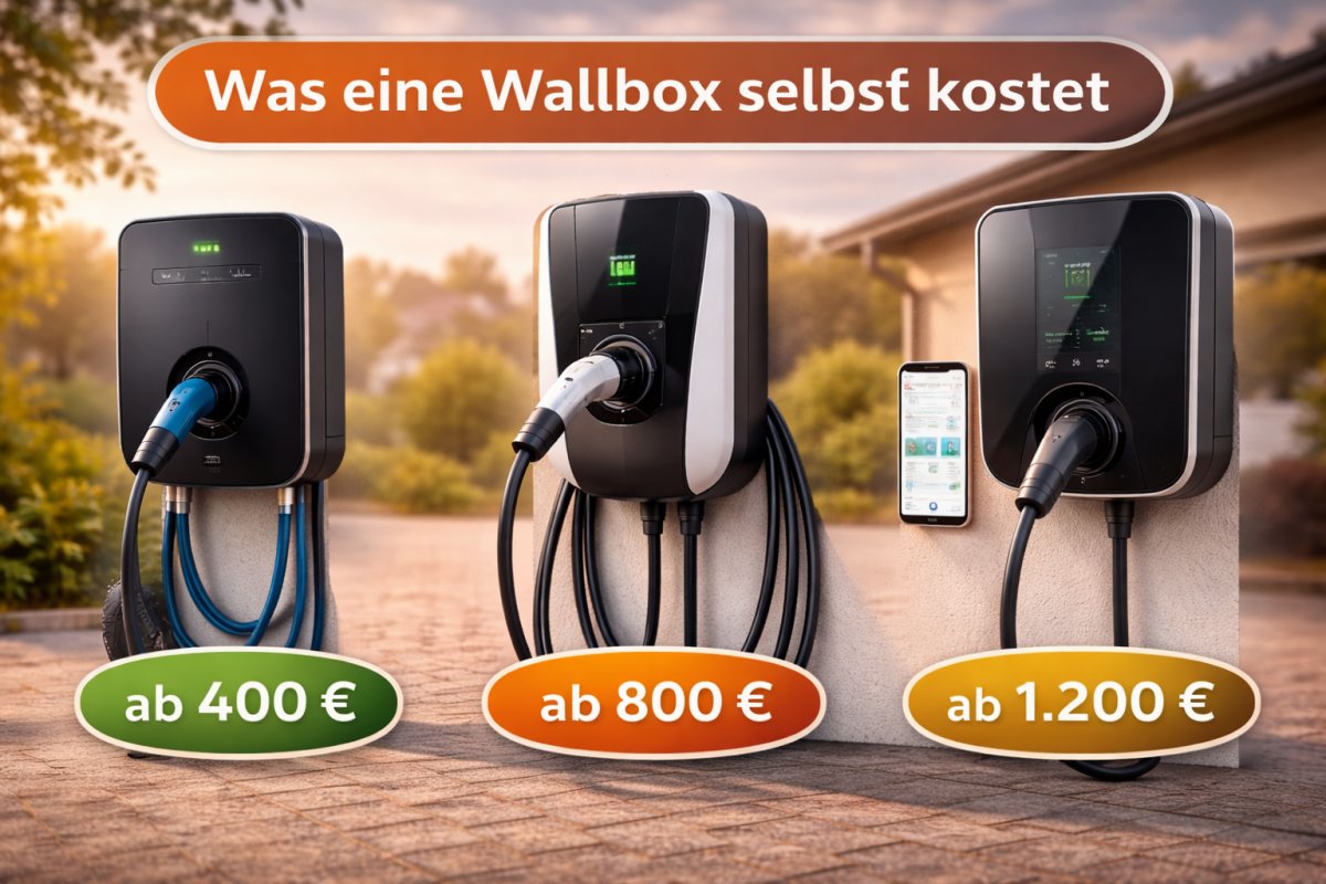 Was eine Wallbox selbst kostet Was eine Wallbox selbst kostet