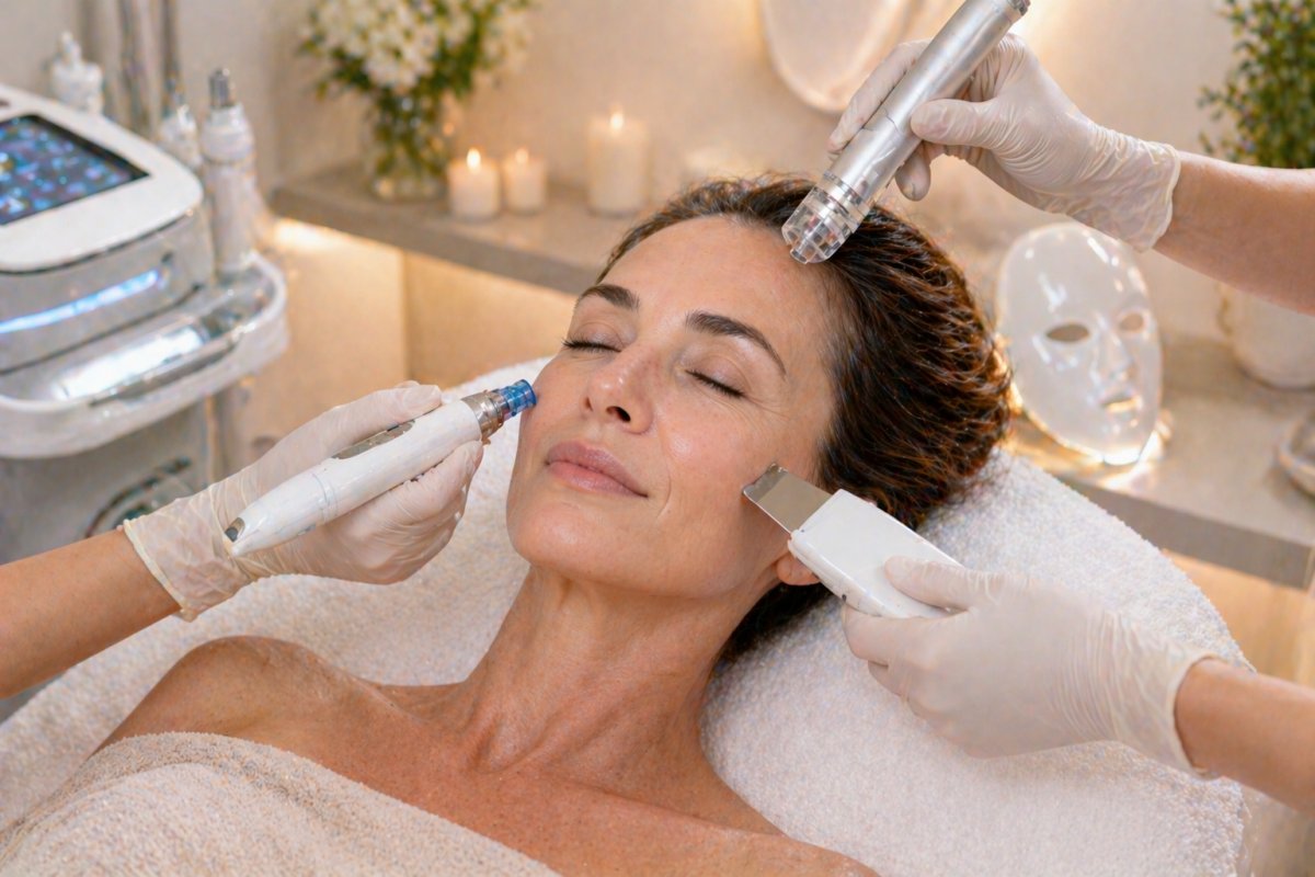 Welche Behandlungen gegen Hautalterung m&ouml;glich sind