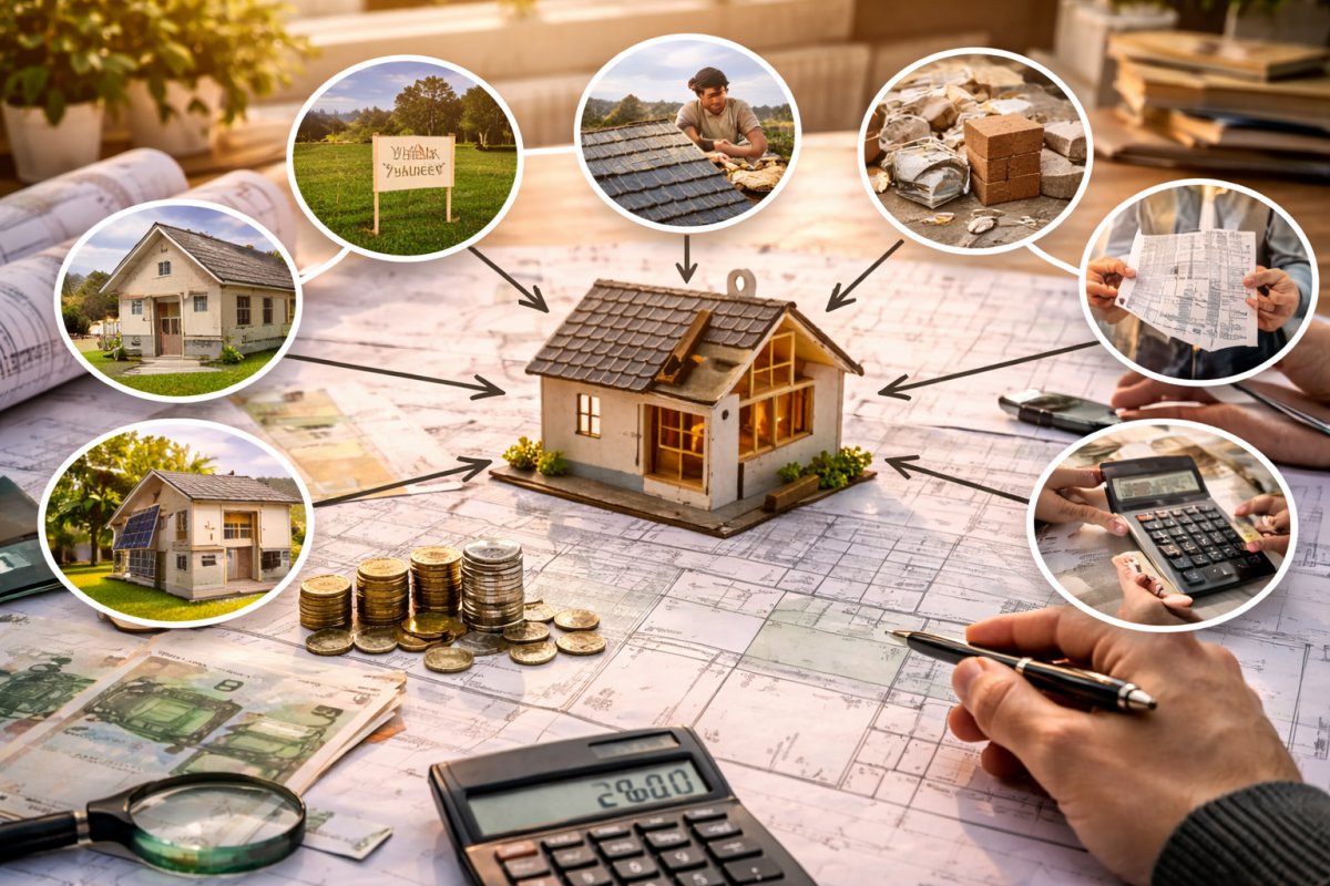 Welche Faktoren die Baukosten pro Quadratmeter beeinflussen