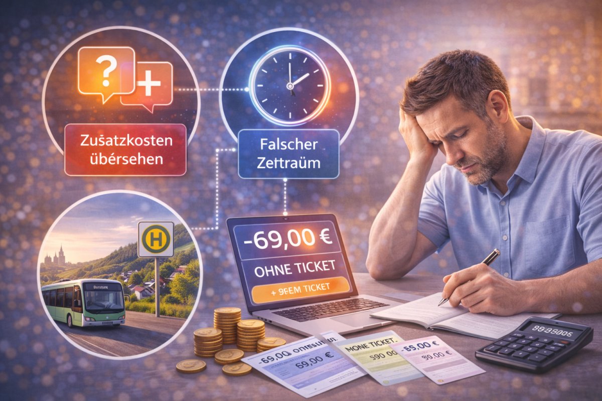 Welche Fehler viele Menschen bei der Berechnung machen