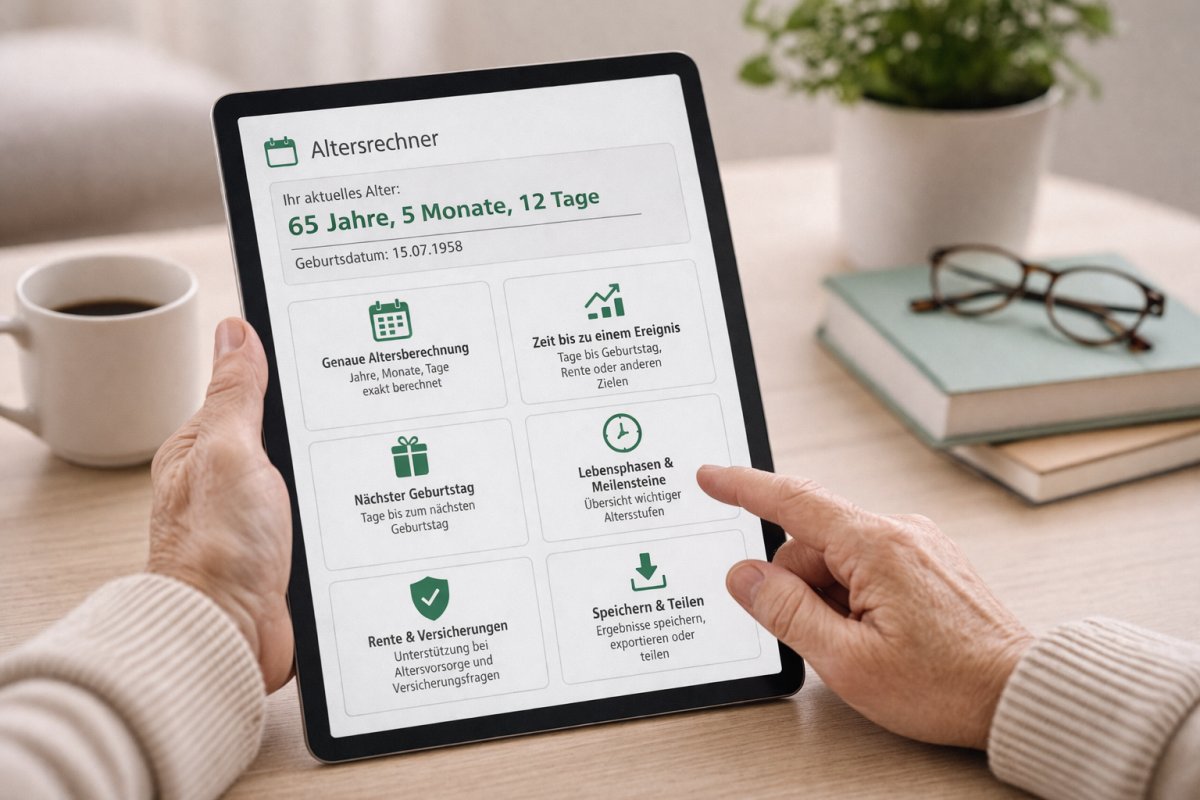 Welche Funktionen moderne Altersrechner bieten