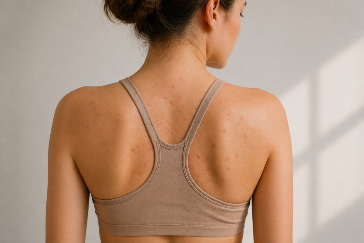 Welche Kleidung Pickel am R&uuml;cken f&ouml;rdern kann