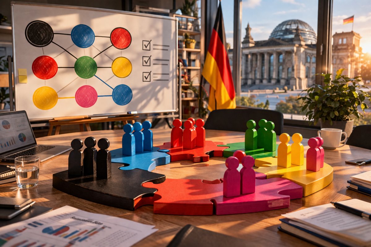 Welche Koalitionen in Deutschland m&ouml;glich sind