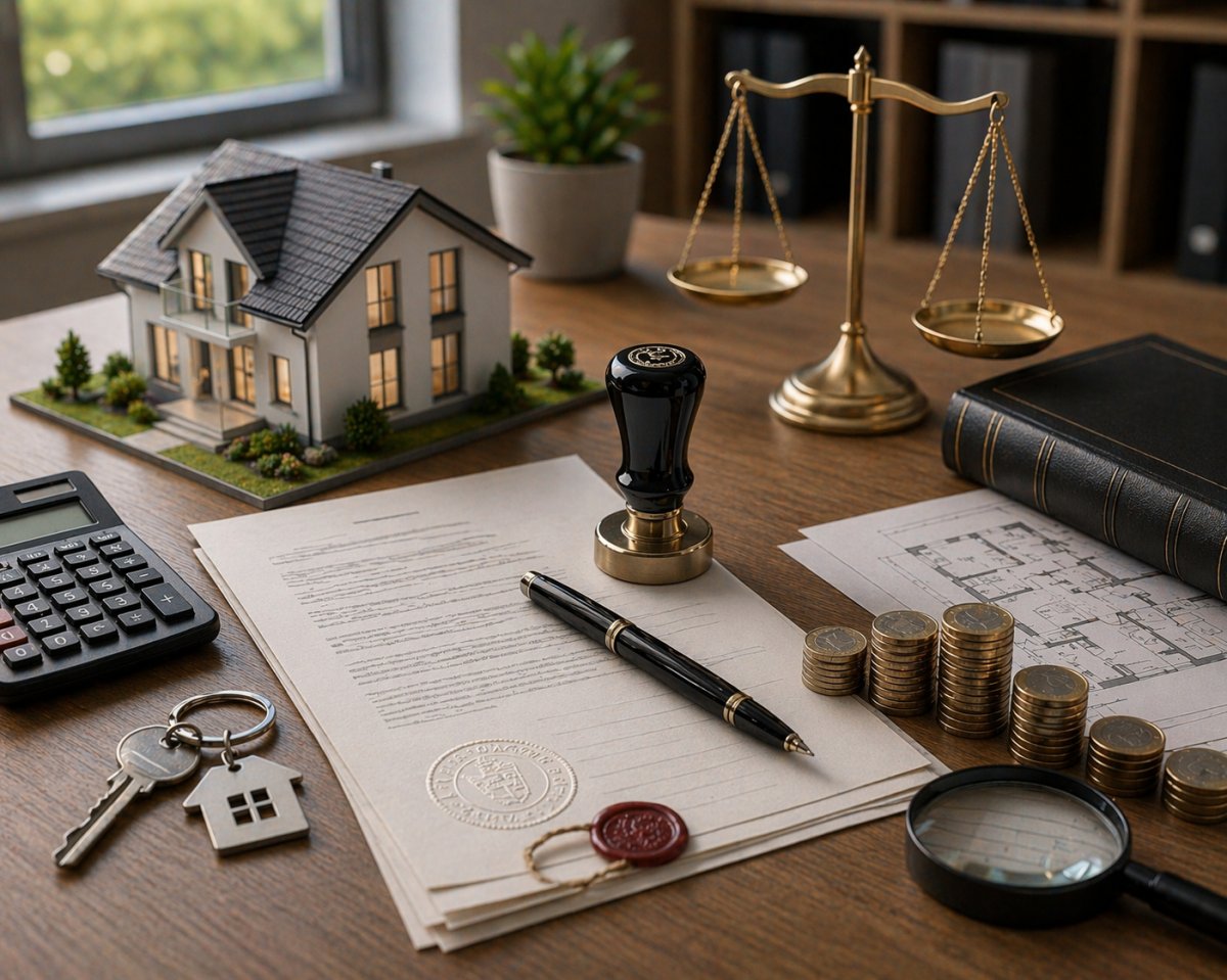 Welche Kosten f&uuml;r Notar und Grundbuch entstehen