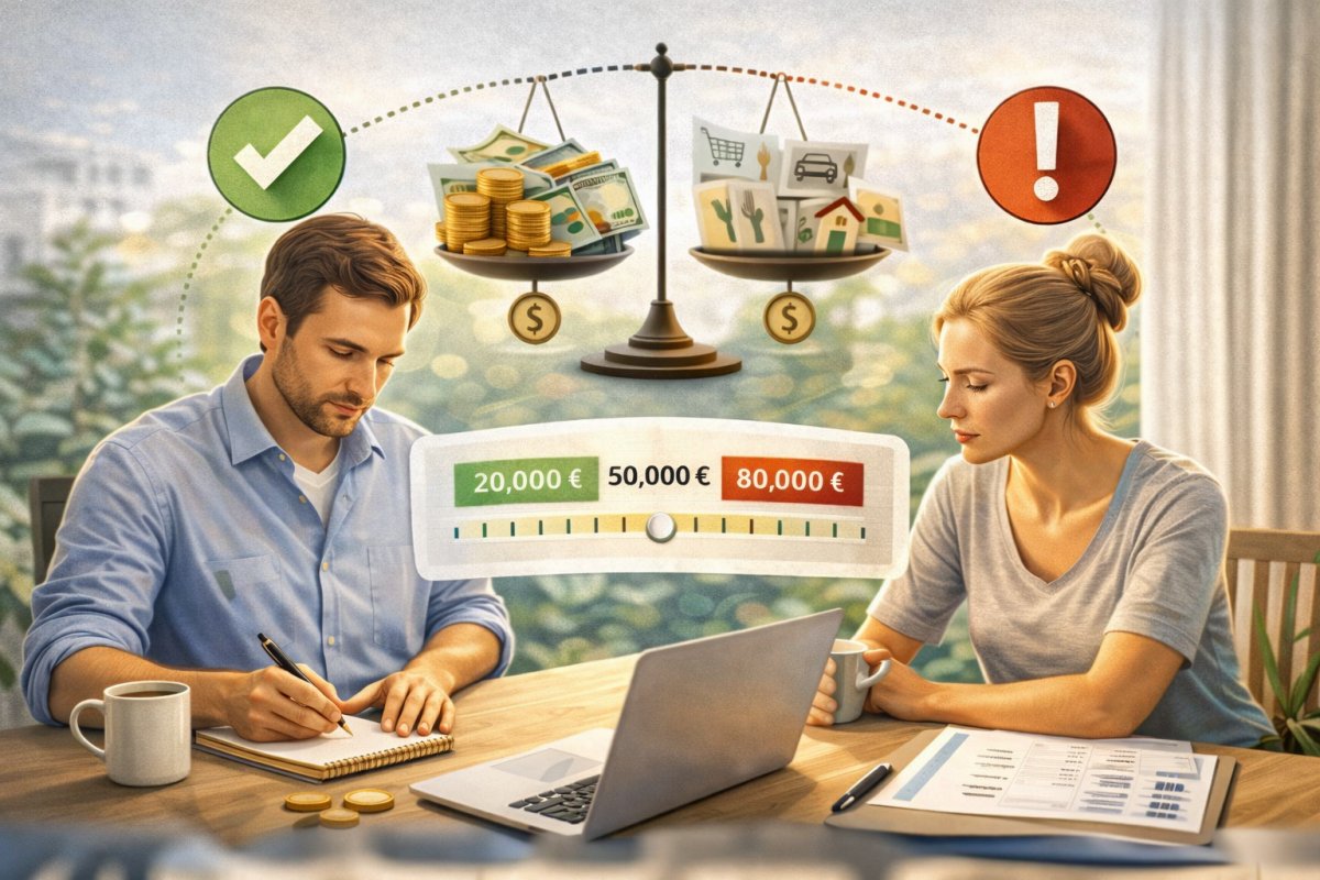 Welche Kreditsumme realistisch zum eigenen Budget passt