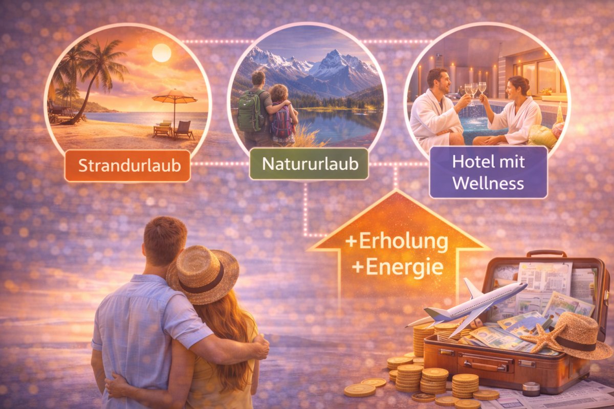Welche Reisearten besonders gut zur Erholung passen
