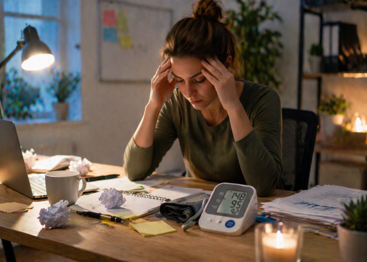 Welche Rolle Stress bei Bluthochdruck spielt