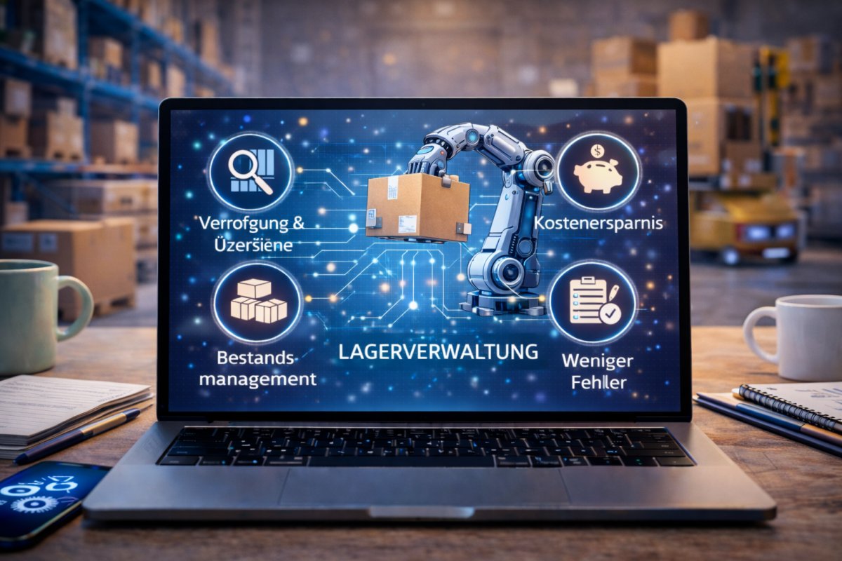 Wie automatisierte Lagerverwaltung Unternehmen entlastet