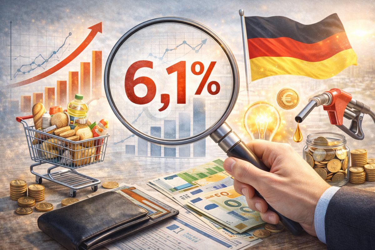 Wie hoch ist die Inflation Deutschland aktuell