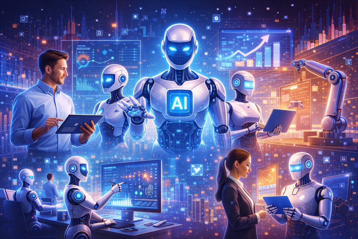 Wie k&uuml;nstliche Intelligenz die Arbeitswelt ver&auml;ndert