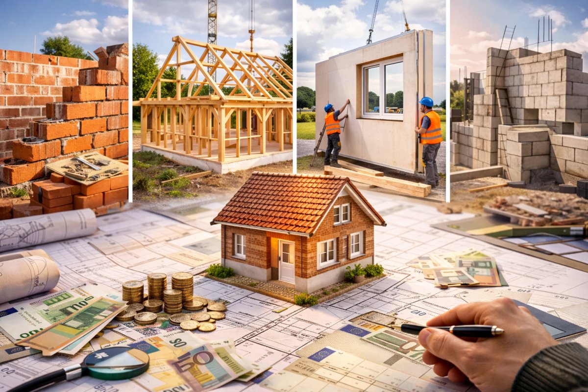 Wie sich die Bauweise auf die Kosten auswirkt
