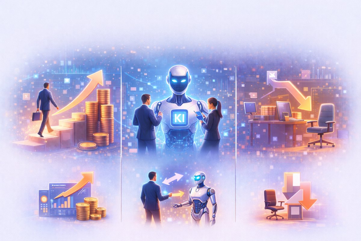 Wie sich KI auf Geh&auml;lter und Karriere auswirken kann