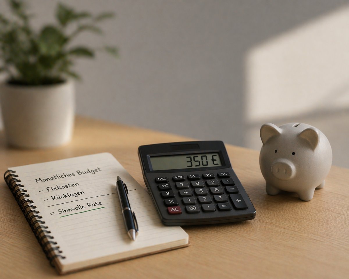 Wie viel monatliche Rate wirklich sinnvoll ist Wie viel monatliche Rate wirklich sinnvoll ist