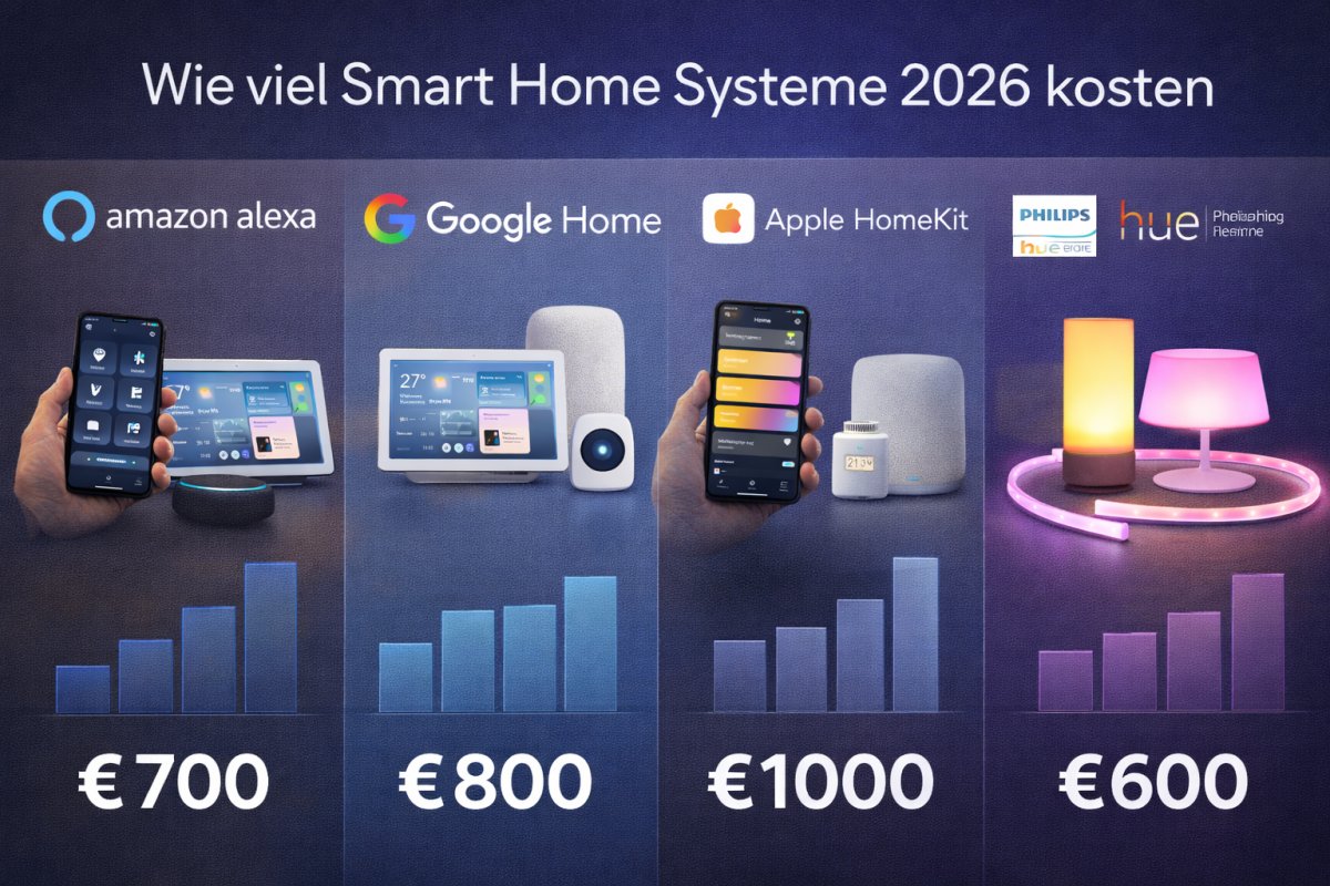 Wie viel Smart Home Systeme 2026 kosten