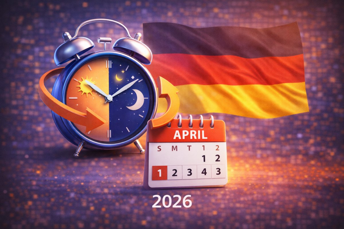 Zeitumstellung 2026 in Deutschland mit allen wichtigen Terminen